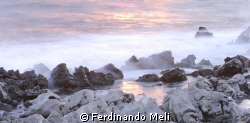 A sunset reflexed in the sea... by Ferdinando Meli 